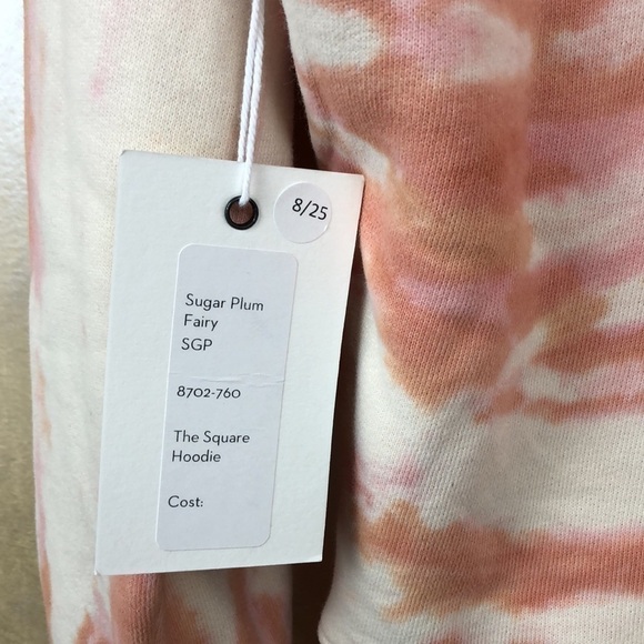 Mother The Square Tie-Dye Hoodie NEW - Picture 8 of 8